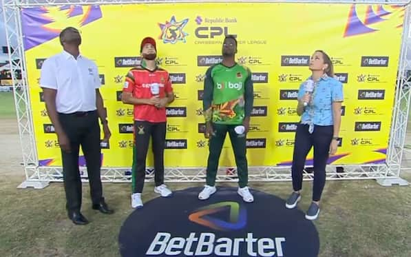 Warriors Captain Imran Tahir Wins The Toss And Invites Patriots To Bowl First In CPL 2024